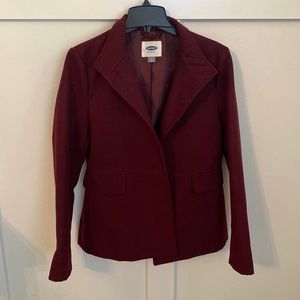 Old Navy Peacoat -Raisin Plum Color
